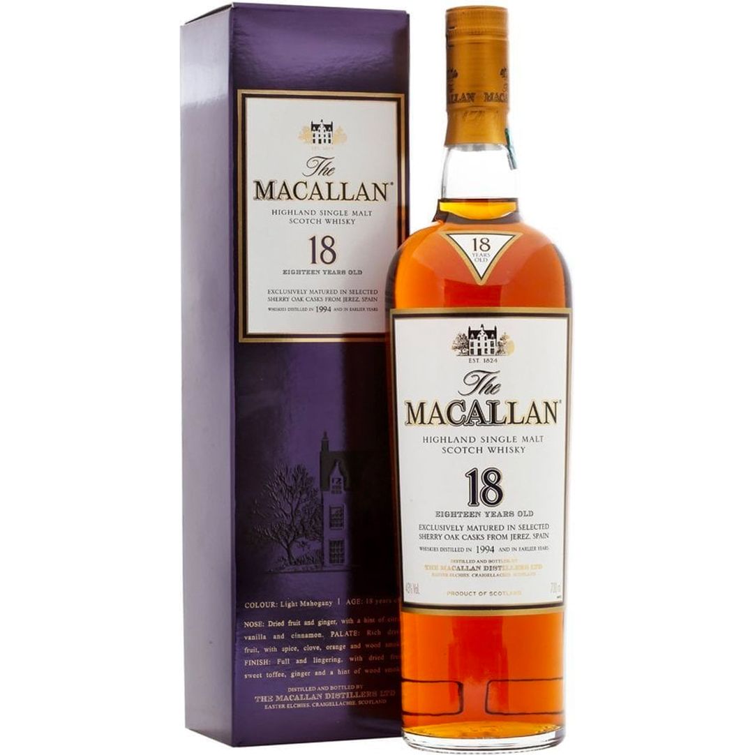 The Macallan 18 Years Old 1994 Sherry Oak Cask Scotch Whisky – i