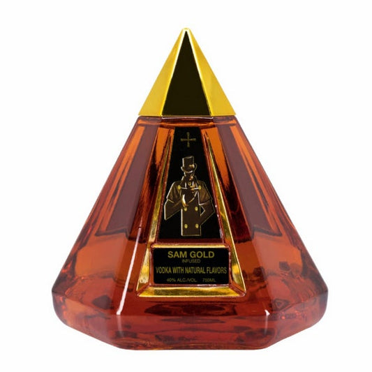 Sam Gold Pyramid Vodka Amberstone