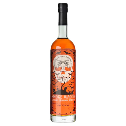 Smoke Wagon Straight Bourbon Whiskey Halloween Glow in the Dark Edition 2023 - i Shop Liquor