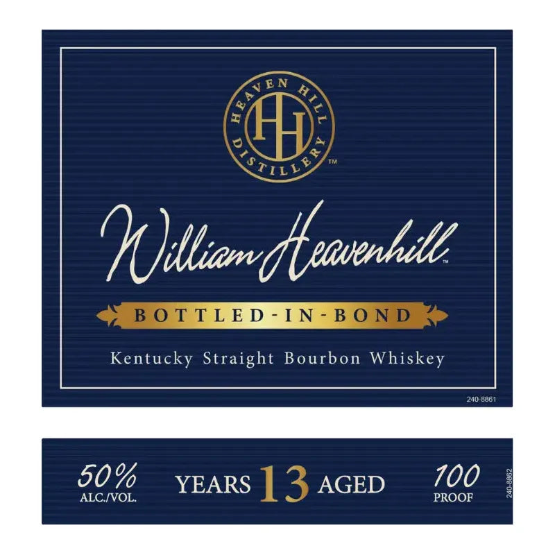 William Heavenhill 13 Year Bottled-In-Bond Straight Bourbon - i Shop Liquor