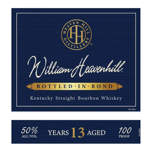 William Heavenhill 13 Year Bottled-In-Bond Straight Bourbon - i Shop Liquor