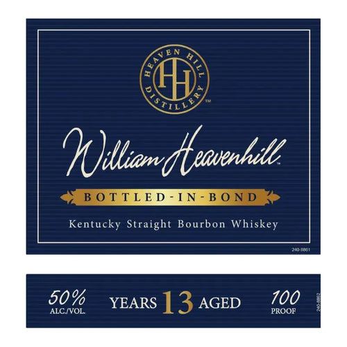 William Heavenhill 13 Year Bottled-In-Bond Straight Bourbon - i Shop Liquor