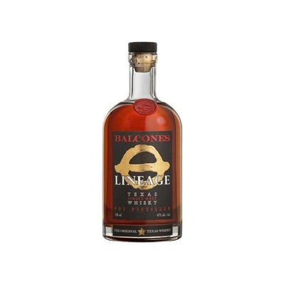 Balcones Lineage Texas Single Malt Whisky - Whiskey Caviar