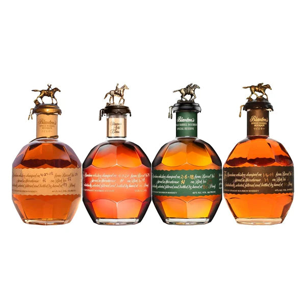 Blanton's Red Label, Gold Label, Green Label & Black Label Bundle - i Shop Liquor