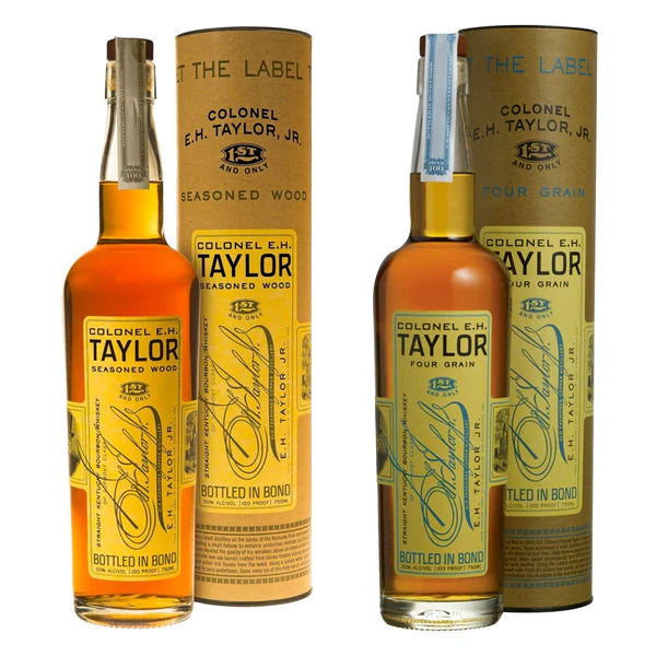 E.H. Taylor Seasoned Wood Bourbon & Four Grain Bundle