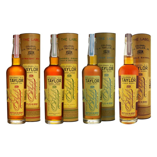 E.H. Taylor Straight Rye Bourbon, Barrel Proof, Four Grain & Single Bundle - i Shop Liquor