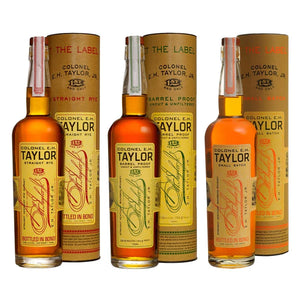 E.H. Taylor Straight Rye Bourbon, Barrel Proof & Small Batch Bundle - i Shop Liquor