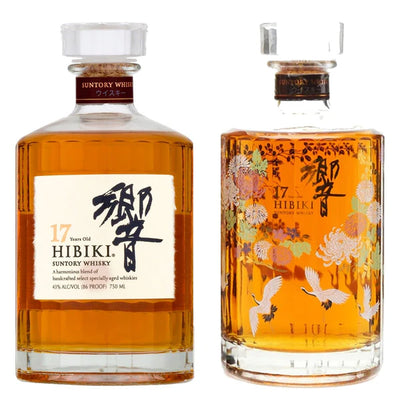 Hibiki 17 Year & 17 Year Chrysanthemum & Crane Bundle