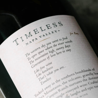 Timeless Napa Valley Red Wine