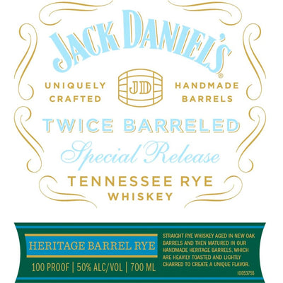 Jack Daniel's Twice Barreled Heritage 2023 Barrel