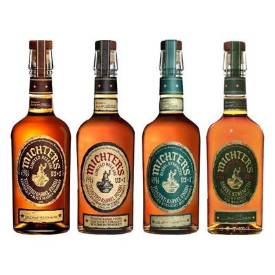 Michter's Toasted Barrel Finish Sour Mash Limited Release Bourbon, Toasted Barrel Finish, Toasted Barrel Rye & Barrel Strength Rye Bundle