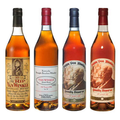 Pappy Van Winkle 10 Year Bourbon, 12 Year, 15 Year & 20 Year Bundle - i Shop Liquor