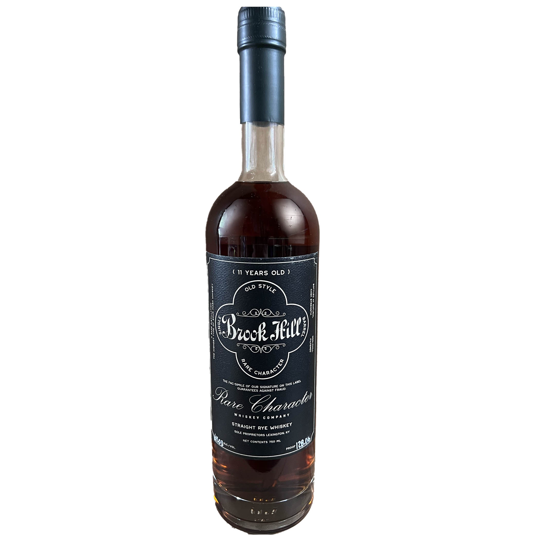 Rare Character Brook Hill Rye Whiskey 128.06 Proof – i Shop Liquor