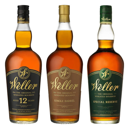 W.L. Weller 12 Year Bourbon, Single Barrel & Special Reserve Bundle