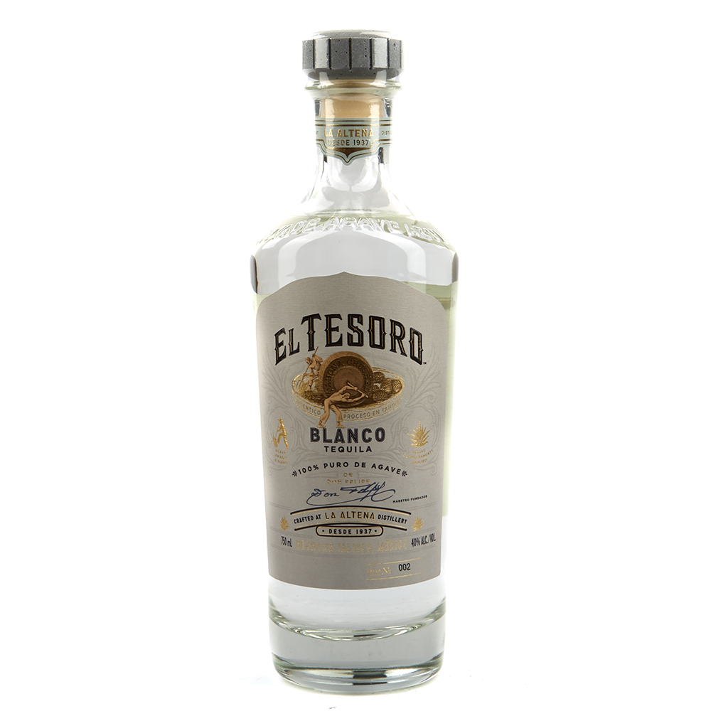 El Tesoro Blanco Tequila - ishopliquor
