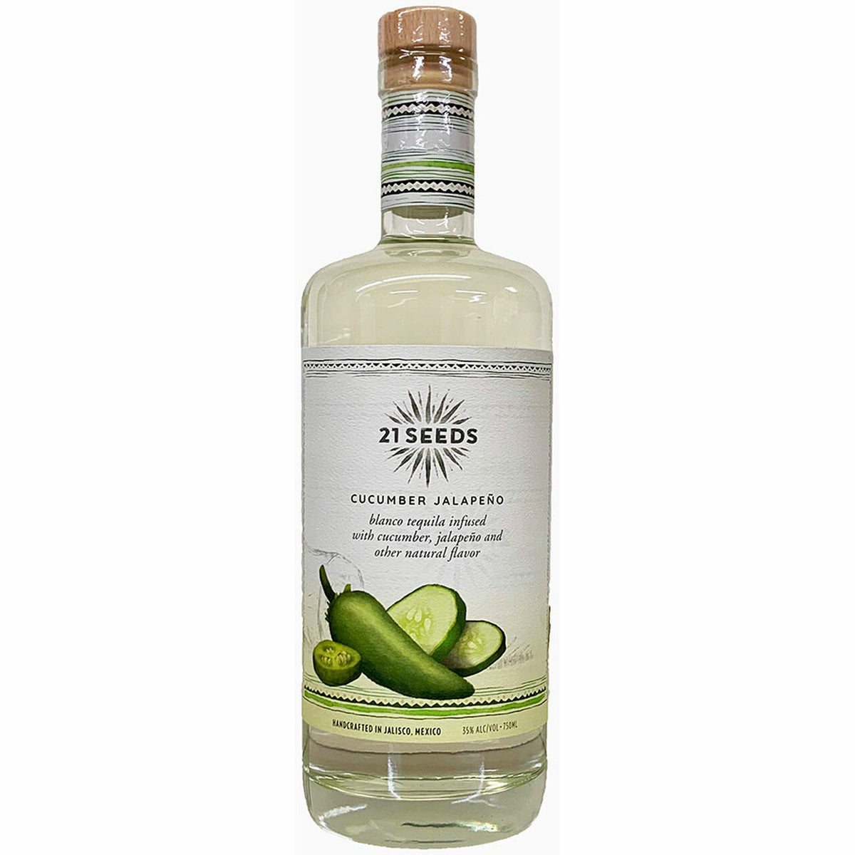 21 Seeds Cucumber Jalapeno Tequila - i Shop Liquor