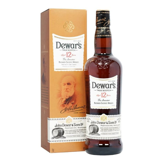 Dewars 12 Year Blended Scotch Whiskey - ishopliquor