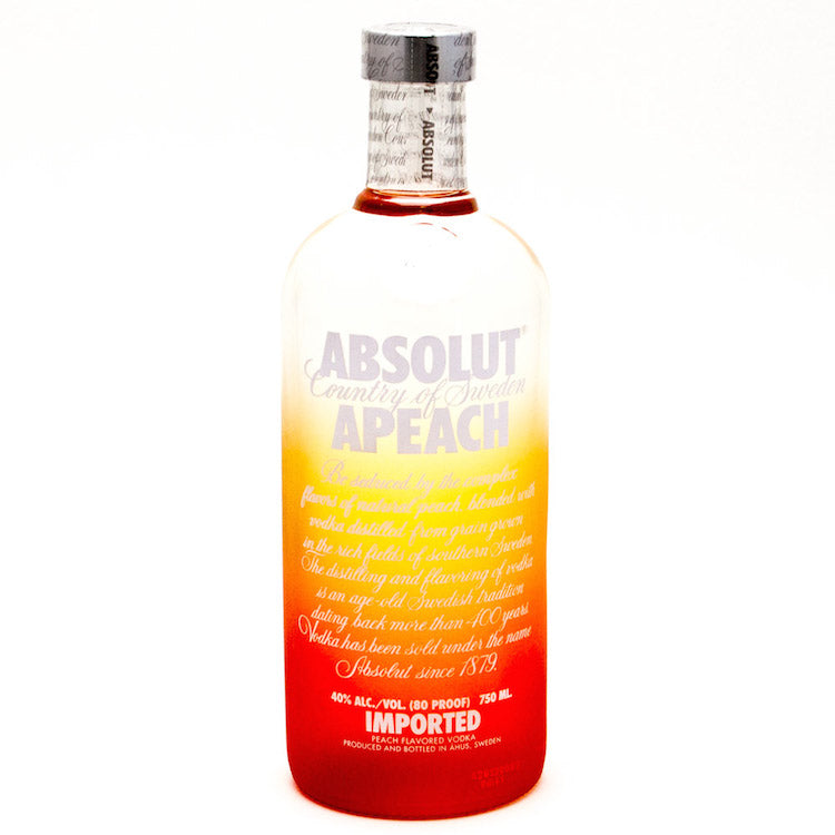 [buy] Absolut Apeach Vodka - ishopliquor
