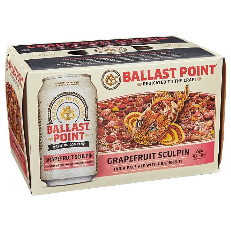 Ballast Point Grapefruit Sculpin Ipa 6pk - ishopliquor