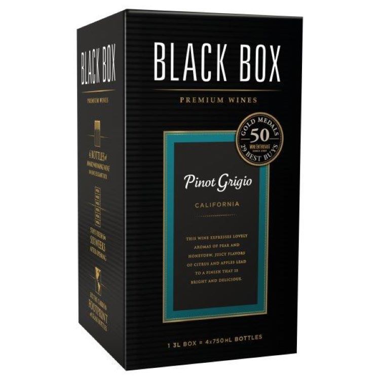 Black Box Pinot Grigio 3L Box Wine - ishopliquor