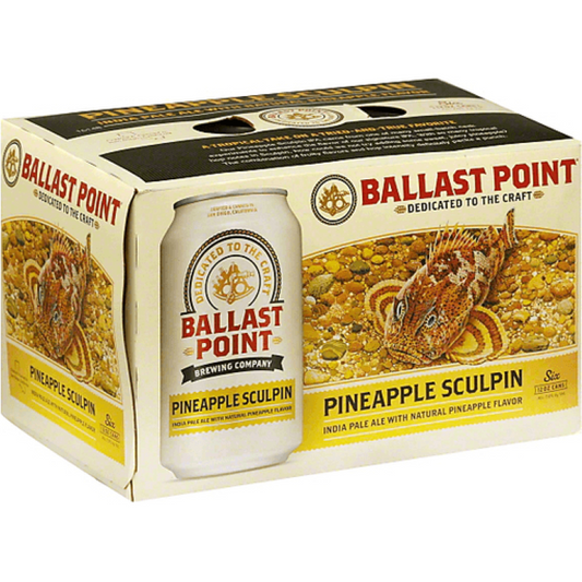Ballast Point Pineapple Sculpin 6pack - ishopliquor