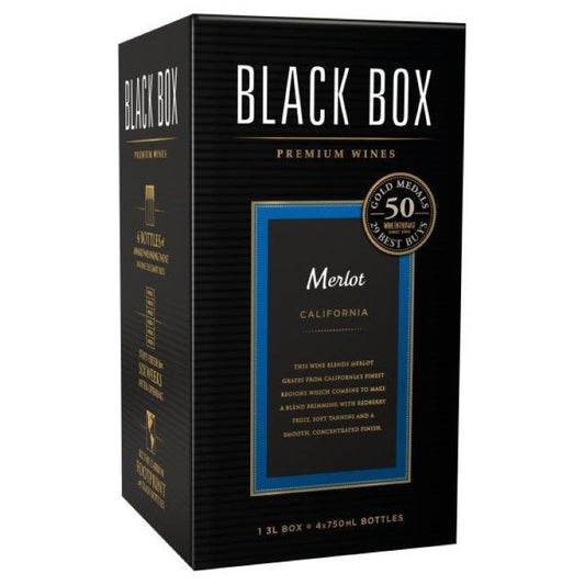 Black Box Merlot Wine 3L - ishopliquor