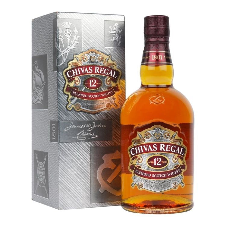 Chivas Regal 12 Scotch Whiskey - ishopliquor