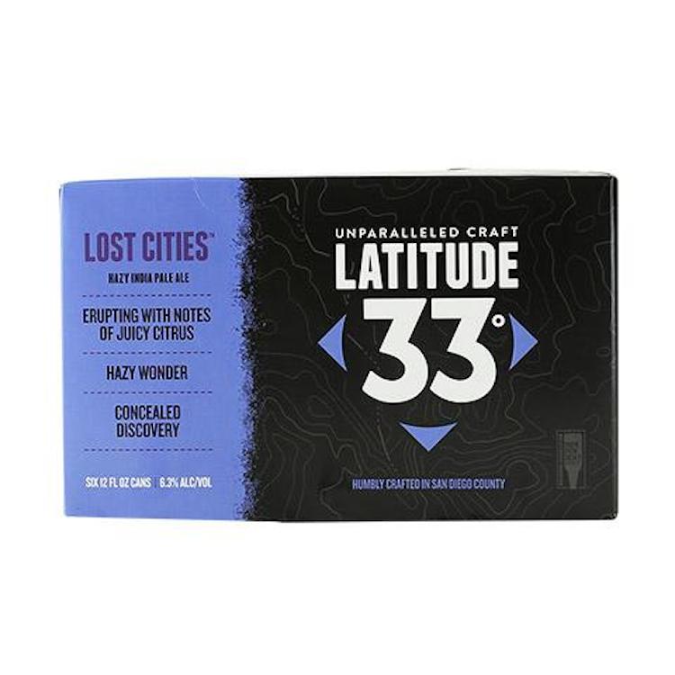 Latitude 33 Lost Cities Hazy Ipa 6 Pack - ishopliquor