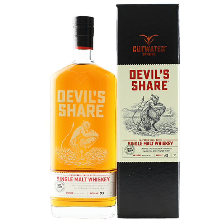 Cutwater Devil's Share Whiskey - ishopliquor