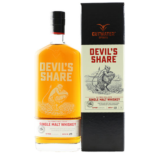 Cutwater Devil's Share Whiskey - ishopliquor
