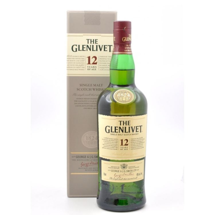 Glenlivet 12 Year Scotch - ishopliquor