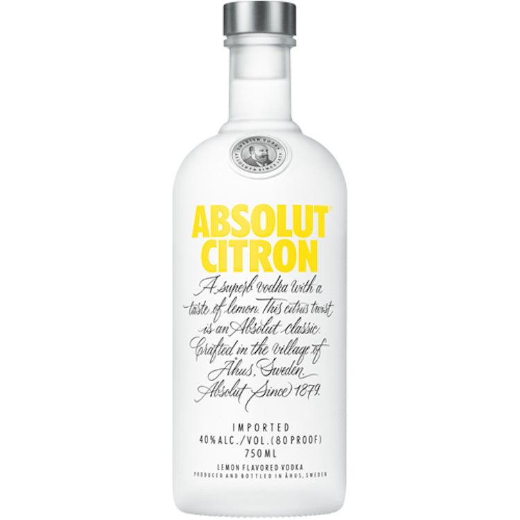 Absolut Citron Vodka - ishopliquor