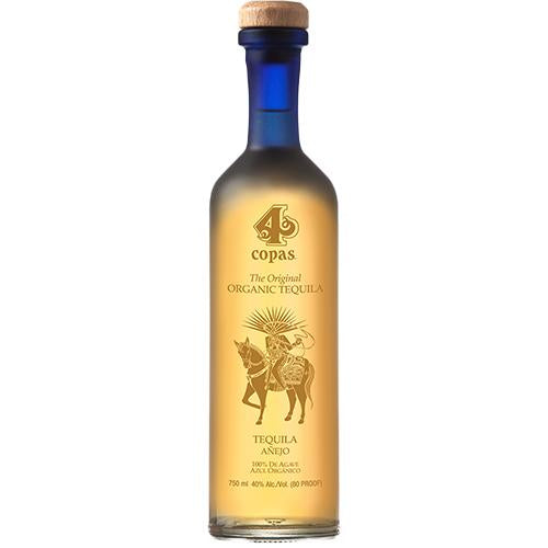 4 Copas Anejo Tequila - ishopliquor