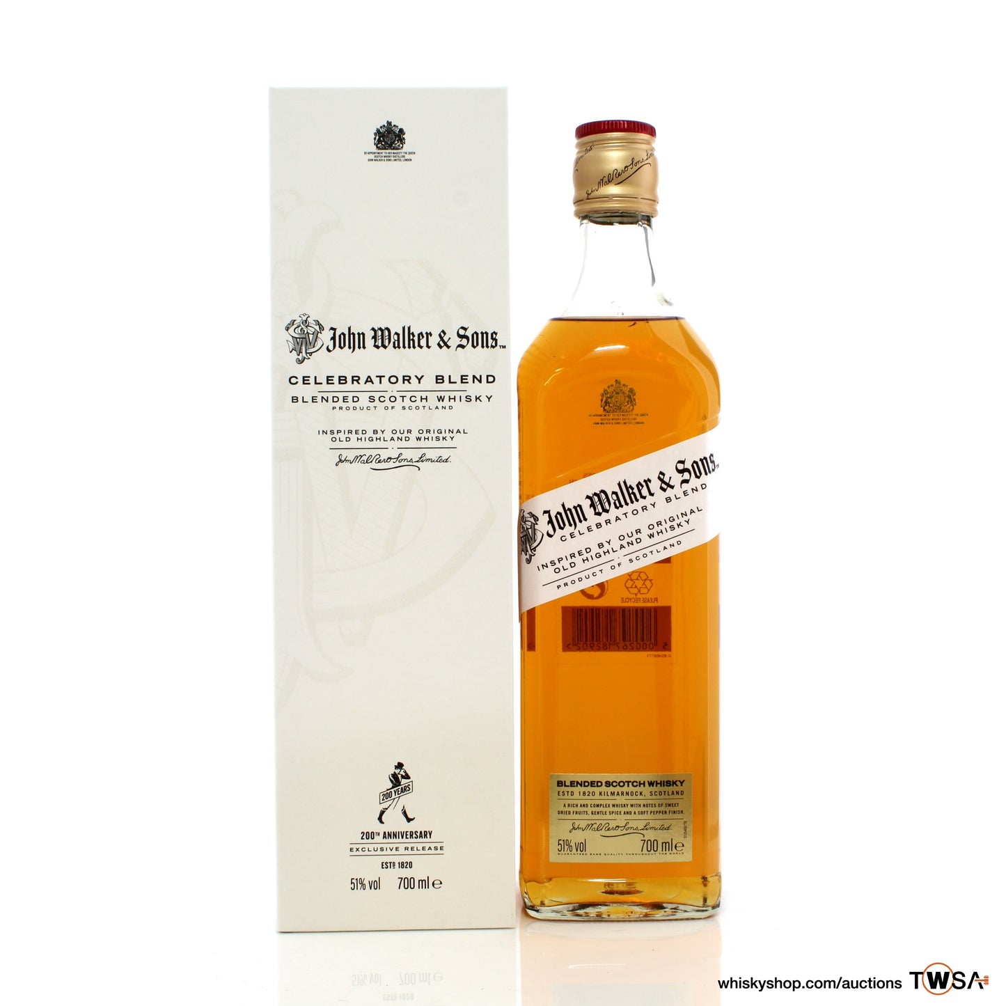 John Walker & Son's Celebratory Blend Limited Edition Whiskey