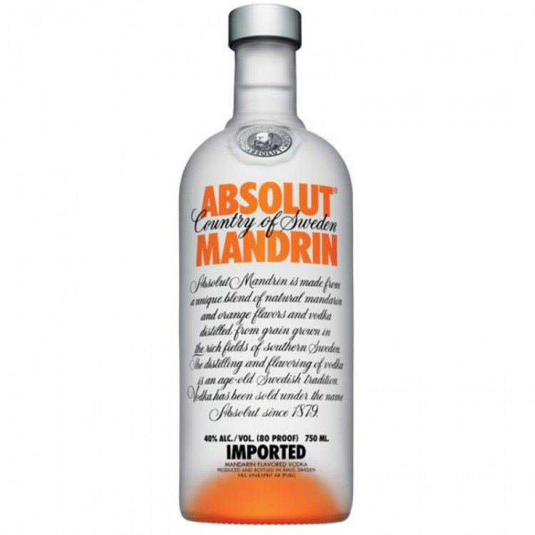 [BUY] Absolut Mandarin Vodka - ishopliquor