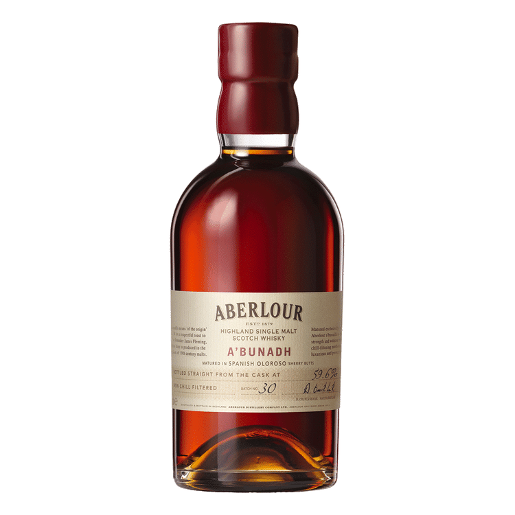 Aberlour A'bunadh Cask Strength Scotch Whiskey - ishopliquor