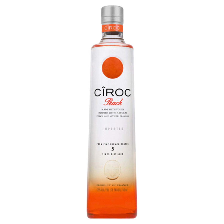 CÃ®roc Peach Vodka - ishopliquor