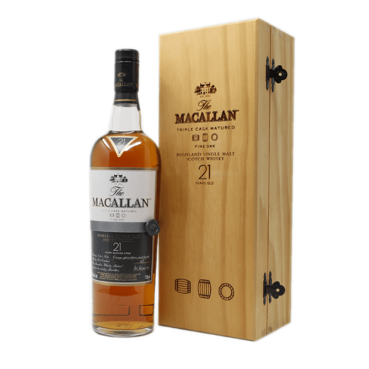 Macallan Fine Oak 21 Year Scotch - ishopliquor