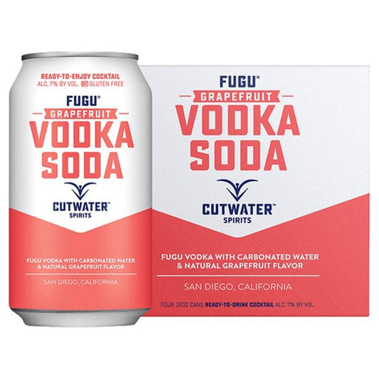 Cutwater Grapefruit Vodka Soda Cocktail - ishopliquor