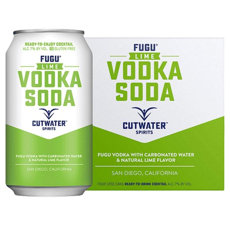 Cutwater Fugu Lime Vodka Soda Cocktail - ishopliquor