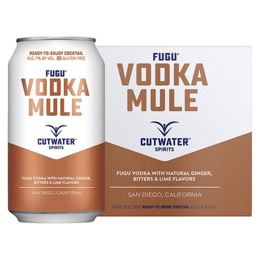 Cutwater Vodka Mule Canned Cocktail 4 Pack - ishopliquor