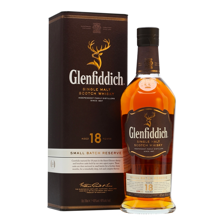 Glenfiddich 18 Year Scotch - ishopliquor