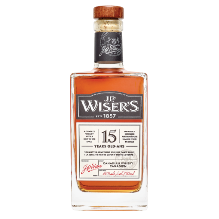 JP Wiser 15 Year Old Canadian Whisky
