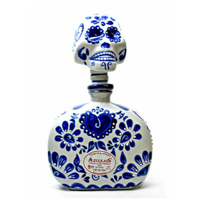 Los Azulejos Skelly Tequila Anejo Talavera - ishopliquor