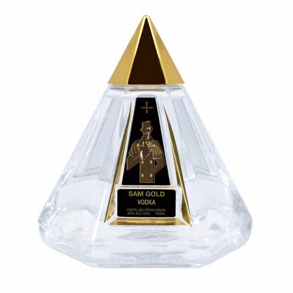 Sam Gold Pyramid Vodka Clear