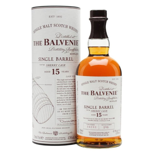 The Balvenie 15 Sherry Cask - ishopliquor
