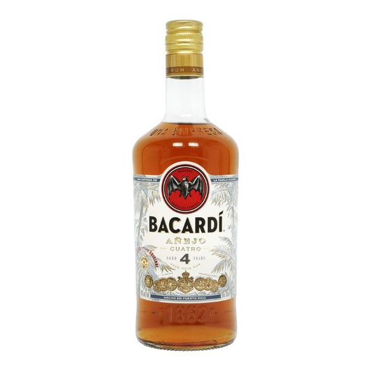 Bacardi Anejo Cuatro 4 Year Old Rum - ishopliquor