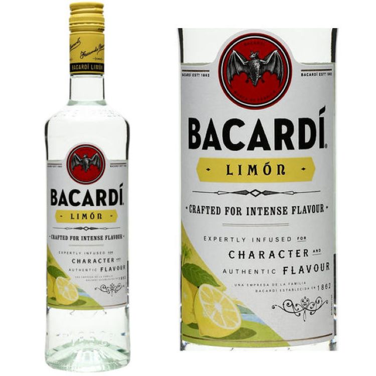 Bacardi Limon Citrus Rum - ishopliquor