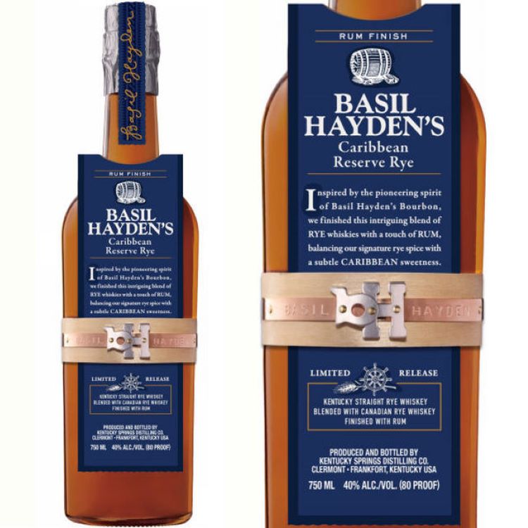 Basil Hayden's Caribbean Reserve Rye - ishopliquor