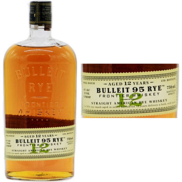 Bulleit 12yr Old Rye Whiskey - ishopliquor